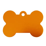 Aluminium Pet Tag Bone