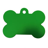 Aluminium Pet Tag Bone