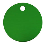 Aluminium Pet Tag Round Disc