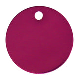 Aluminium Pet Tag Round Disc