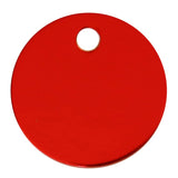 Aluminium Pet Tag Round Disc